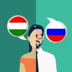 hungarian-russian translator android application logo